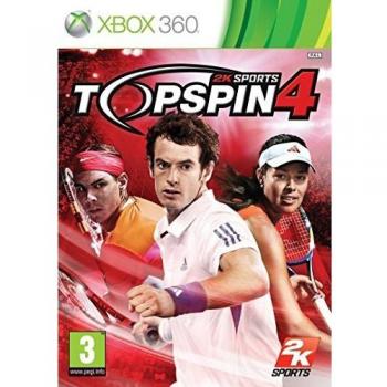 Top Spin 3 Xbox 360 - Juego de tenis con gráficos mejorados y jugabilidad realista