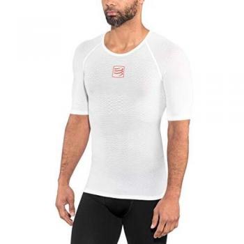Compressport - 3D Thermo UltraLight SS Shirt, color white, talla L