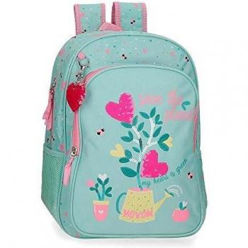 MOVOM Flower Pot Mochila Adaptable Verde 31x42x13 cms Poliéster 16,93 L