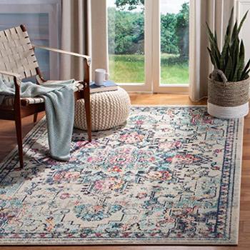 Safavieh Madison Transitional Blue/Beige Area Rug 185 x 275 cm