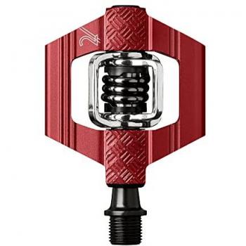 Pedales Crankbrothers Candy 2 Rojo/Plateado