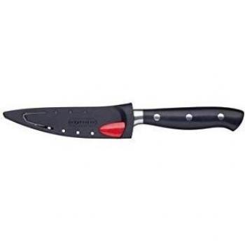 Afilador de cuchillos autoafilable MasterClass Edgekeeper - Acero inoxidable, color negro, 9 cm