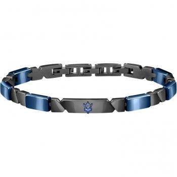 Pulsera de hombre Varis de acero color gris