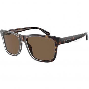 Emporio Armani EA4208F Asian Fit 605273 Men's Tortoiseshell Sunglasses Size 57