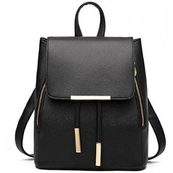 sfpong - Bolso mochila  para mujer negro negro large