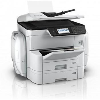 Impresora Multifunción Epson Workforce Pro WF-C869RDTWF con Inyección de Tinta, 35 ppm, 4800 x 1200 dpi, A3+, WiFi y Impresión Directa - Blanco