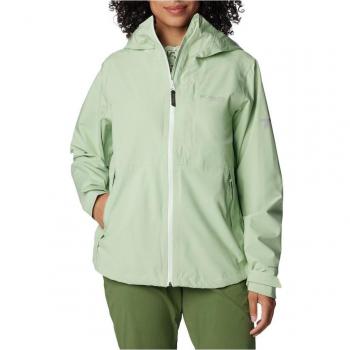 Chaqueta impermeable de mujer OmniTech™ AmpliDry™ II Shell verde