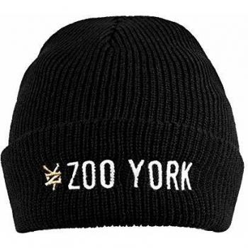 Zoo York Text Logo Gorro de Punto, Negro