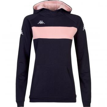 Kappa Sudadera Daccia para mujer con capucha, diseño moderno, material suave y cómodo, ideal para uso diario y actividades deportivas