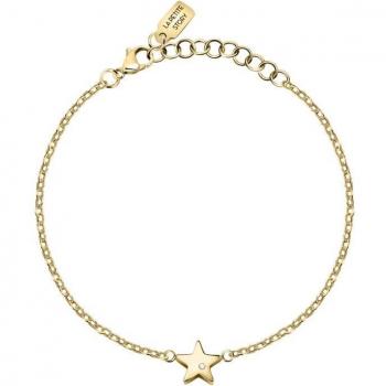 Pulsera Friendship La Petite Story de acero blanca