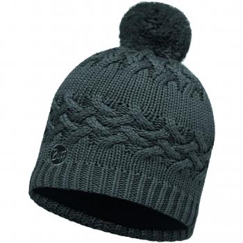 Original Buff - Knitted & Polar Hat Solid Unisex Adulto, talla unica, color Savva Grey Castlerock/Grey