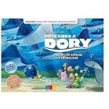 Buscando a Dory - Libro-juego/ Editorial GEU/ A partir de 6 años/ Trabaja la percepción espacial / Actividades prácticas con puzle / Incluye pictogramas - Disney