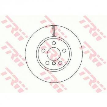TRW DF6757 Brake Disc Rotors