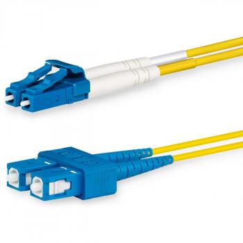 Lanview Cable de Fibra Óptica LC-SC Monomodo para Ordenador - Alta Velocidad