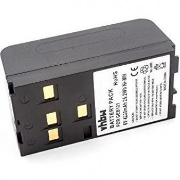Batería 4200mAh 6V Compatible con Leica 400, 700, 800 y Equipos DNA - Reemplaza 667147, 667318, GEB111, GEB121