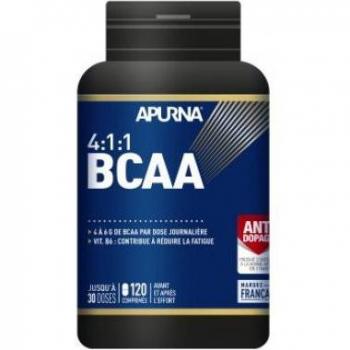 Apurna BCAA 4:1:1 Supplement Jar - 120 Tablets