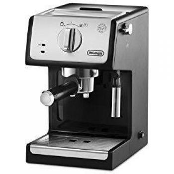 Cafetera Espresso De'Longhi ECP33.21 Semi-Automática para Café Molido y Monodosis, 1.1L