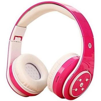 FTSM Bluetooth Wireless - Auriculares de diadema estéreo inalámbrico/Wired Auriculares con micrófono para Streaming de música para el iPhone 6S 6 5S 4S, iPad, iPod, Samsung Galaxy, teléfonos inteligentes dispositivos Bluetooth