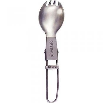 Cubierto Plegable de Titanio Optimus Spork