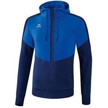 Erima Squad Unisex Hoodie - Blue, XL