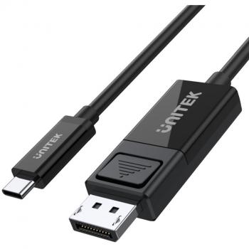 Cable USB-C a DisplayPort Unitek V1146A Negro 1,8 m