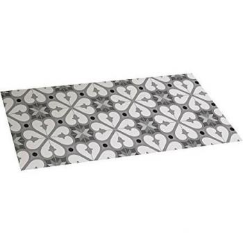 STOR PLANET Alfombra vinílica Acolchada Croma BCN en Color Gris 50 x 110 cm, Cloruro de polivinilo, Neutro