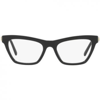 Dolce & Gabbana DG3359 501 Women’s Eyeglasses Black Size 53 (Frame Only) - Blue Light Block Available