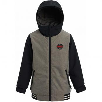 Burton Game Day Chaqueta De Snowboard, Niños, Bog Heather/True Black, L