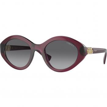 Vogue Eyewear VO5576SB Polarized Women's Sunglasses Red Size 52 Col. 2989T3 Donna Rotonda Rosso