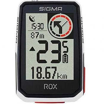 Sigma ROX 2.0 GPS Bike Computer Top Mount Set White