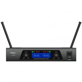Ibiza UHF20 - Sistema de micrófono con 2 canales