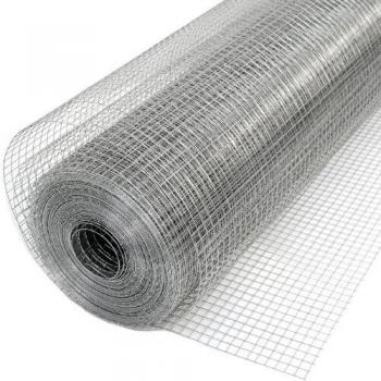 Malla Metálica Niederberg de 25m x 100cm para Jardín y Animales - Ideal para Vallas, Recintos, Pajareras y Gallineros - Malla de Alambre Galvanizada 19x19