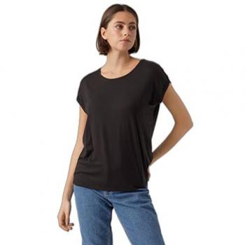 Vero Moda Women's Ava Plain Short Sleeve T-Shirt