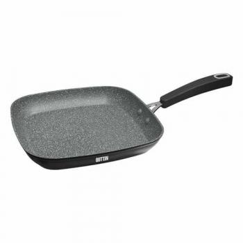 Sartén Asadora Quttin GrandChef 28x28 cm - Aluminio Forjado, Antiadherente y Resistente para Todo Tipo de Cocinas, Diseño Ergonómico y Versátil