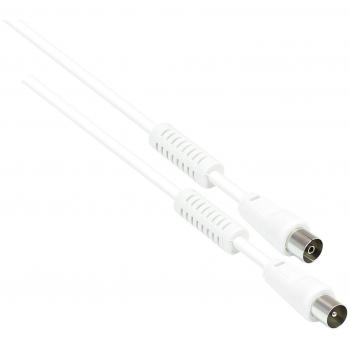 Cable de Conexión IEC 50m con Enchufe y Acoplamiento, Doble Blindaje y Filtro de Mantelstrom