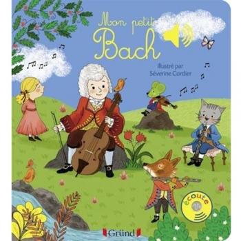 Libro Sonoro Mon Petit Bach con 6 Chips - A partir de 1 Año