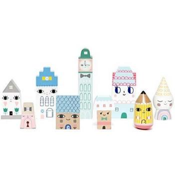 PETIT MONKEY Suzy city - Figuras de madera