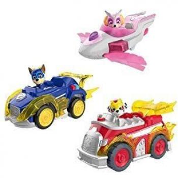 Bizak - Patrulla Camina Vehículo Luces y Sonidos Mighty Pups Modelos Surtidos