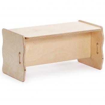 Erzi banco multifuncional banco de madera banco de madera con capacidad Niños