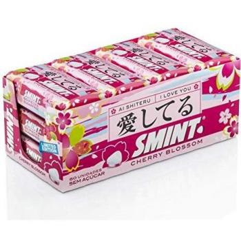 Smint Tin Cereza, Edición Limitada, Caramelo Comprimido sin Azúcar - 12 unidades de 35 gr.