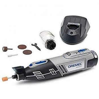 Dremel 8220 Multiherramienta a batería. Incluye 5 Accesorios y Complemento Resguardo de Protección. 12V