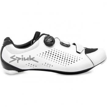 Spiuk Caray Road Unisex White Cycling Shoes