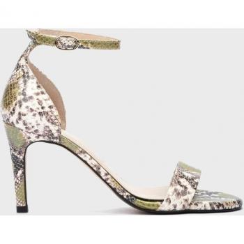Sandalias de tacón de piel Julia 1637-A955J para mujer