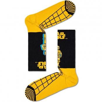 Happy Socks Star Wars C-3PO Crew Socks for Men with Graphics