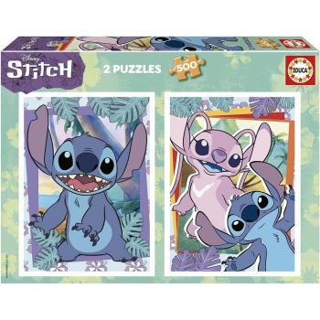 Educa Borrás Puzzle Stitch 2x500 Piezas Ref.19732