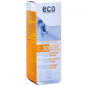 Eco Cosmetics SPF 30 Transparent Facial Sun Gel - 30 ml