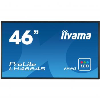 iiyama LH4664S-B1 46 LED Full HD Negro pantalla pública