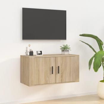 Mueble para TV de Pared Sonoma 80x34,5x40 cm