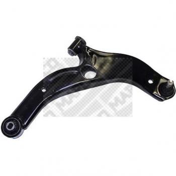 MAPCO Control Arm 49585 - Barra oscilante de suspensión de ruedas, fabricada en acero, diseñada para garantizar la estabilidad y el control del vehículo, compatible con diversos modelos de automóviles, incluye bujes y es resistente a la corros