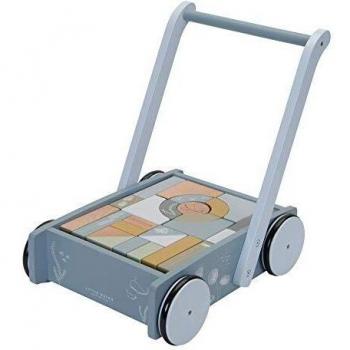 Little Dutch Block Trolley - Ocean Blue